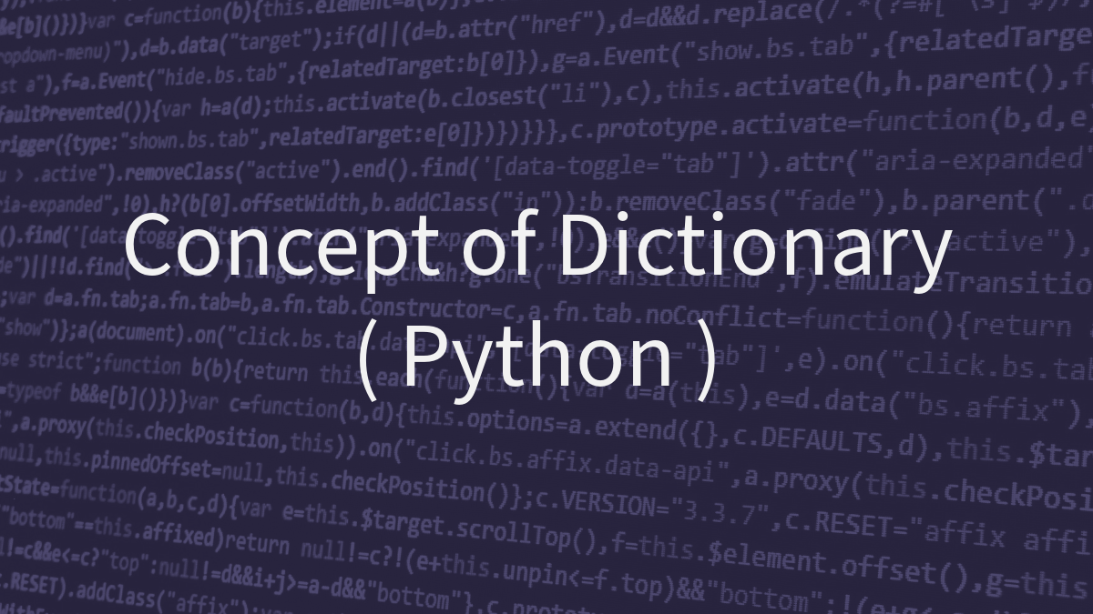 Dictionaries (Python)